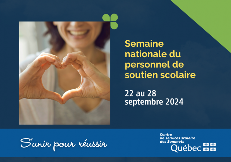 Semaine nationale du personnel de soutien scolaire