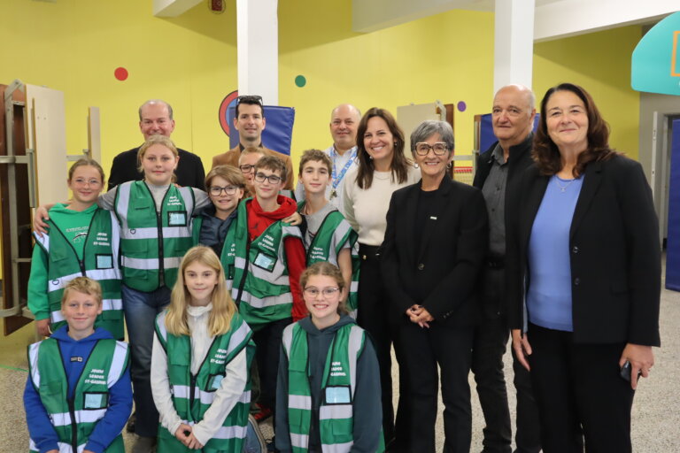 Annonce du projet de gymnase double à l’école primaire Saint-Gabriel